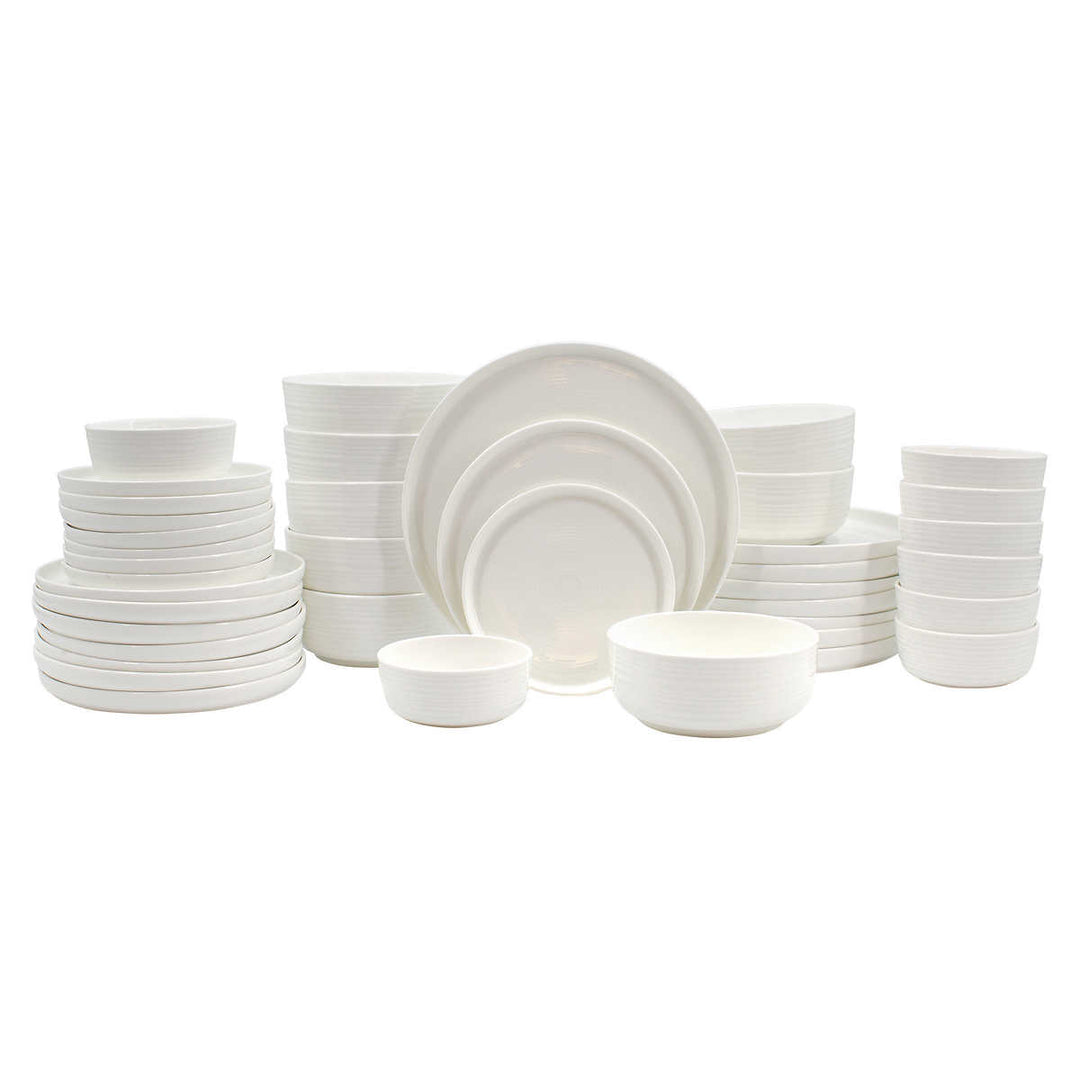 Mikasa Alyssa bone china dinnerware set, 40-piece