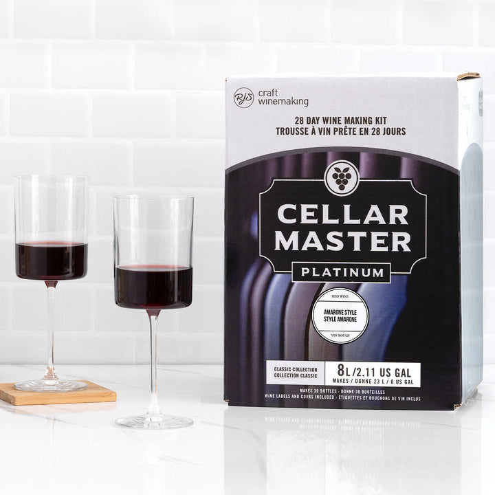 Cellar Master Platinum – Trousse à vin de style Amarone