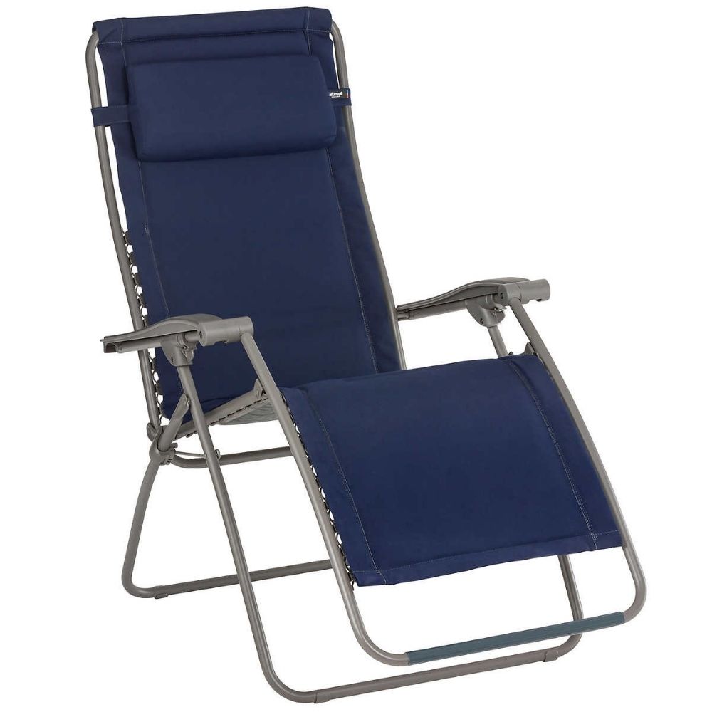Lafuma - Zero Gravity Relaxation Armchair, Quilted Fabric, Sunbrella RSX Clip