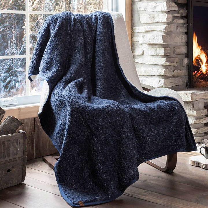 Roots Home Sherpa Throw 50" × 70"