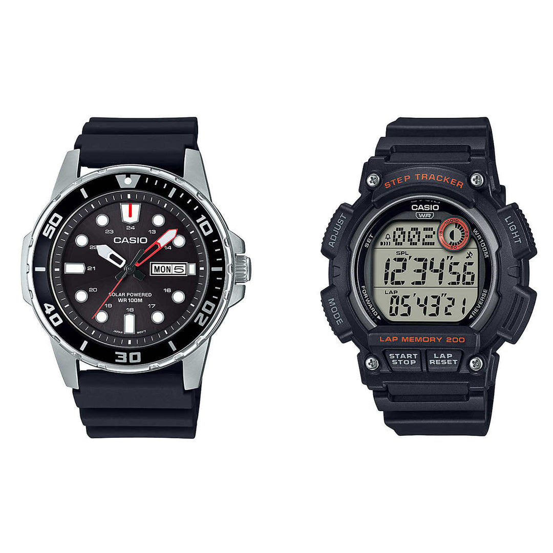 Casio - Set of 2 Work and Play watches for men