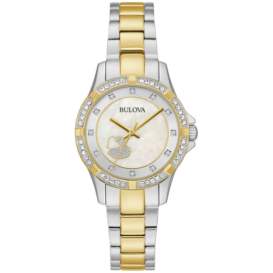 Bulova Crystal Watch with Mother-of-Pearl Dial – CHAP Aubaines