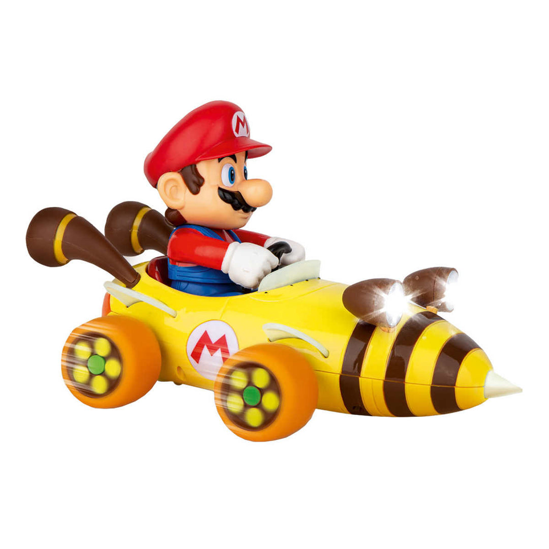 Carrera RC - Mario Kart Bumble V, Mario + Yoshi, ensemble de 2