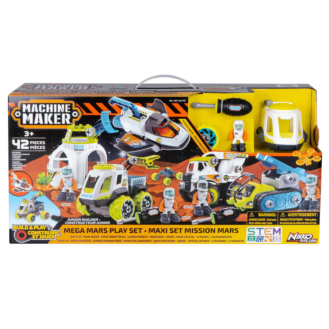 Machine Maker - Mega Mars Playset 42 pieces