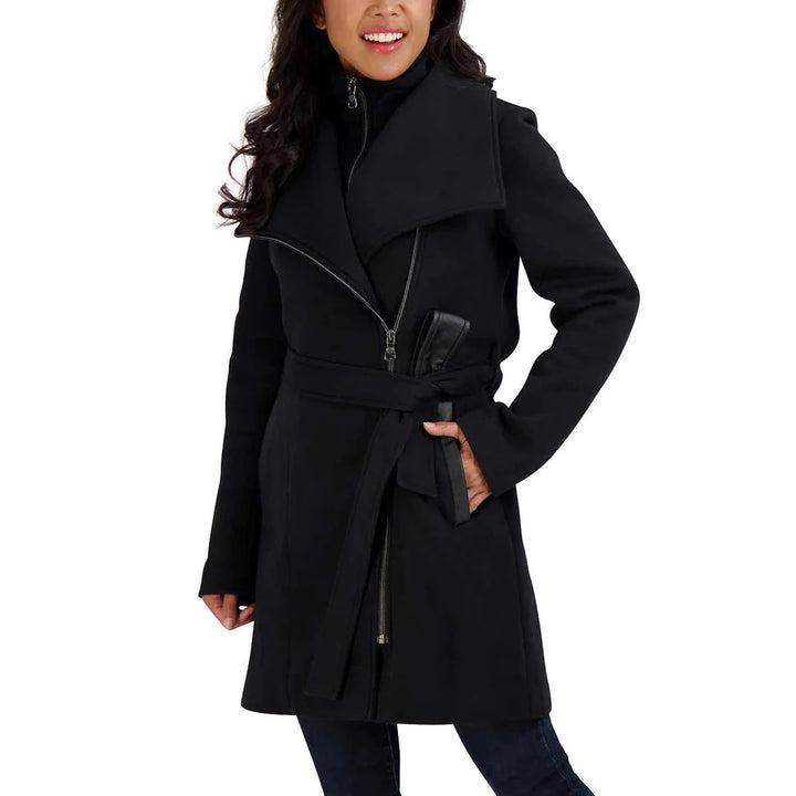 Two by Vince Camuto Knitted Wrap Coat