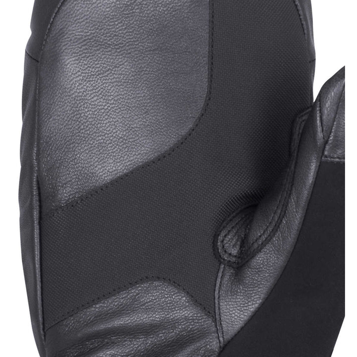 Karbon - Unisex Genuine Leather Mittens 