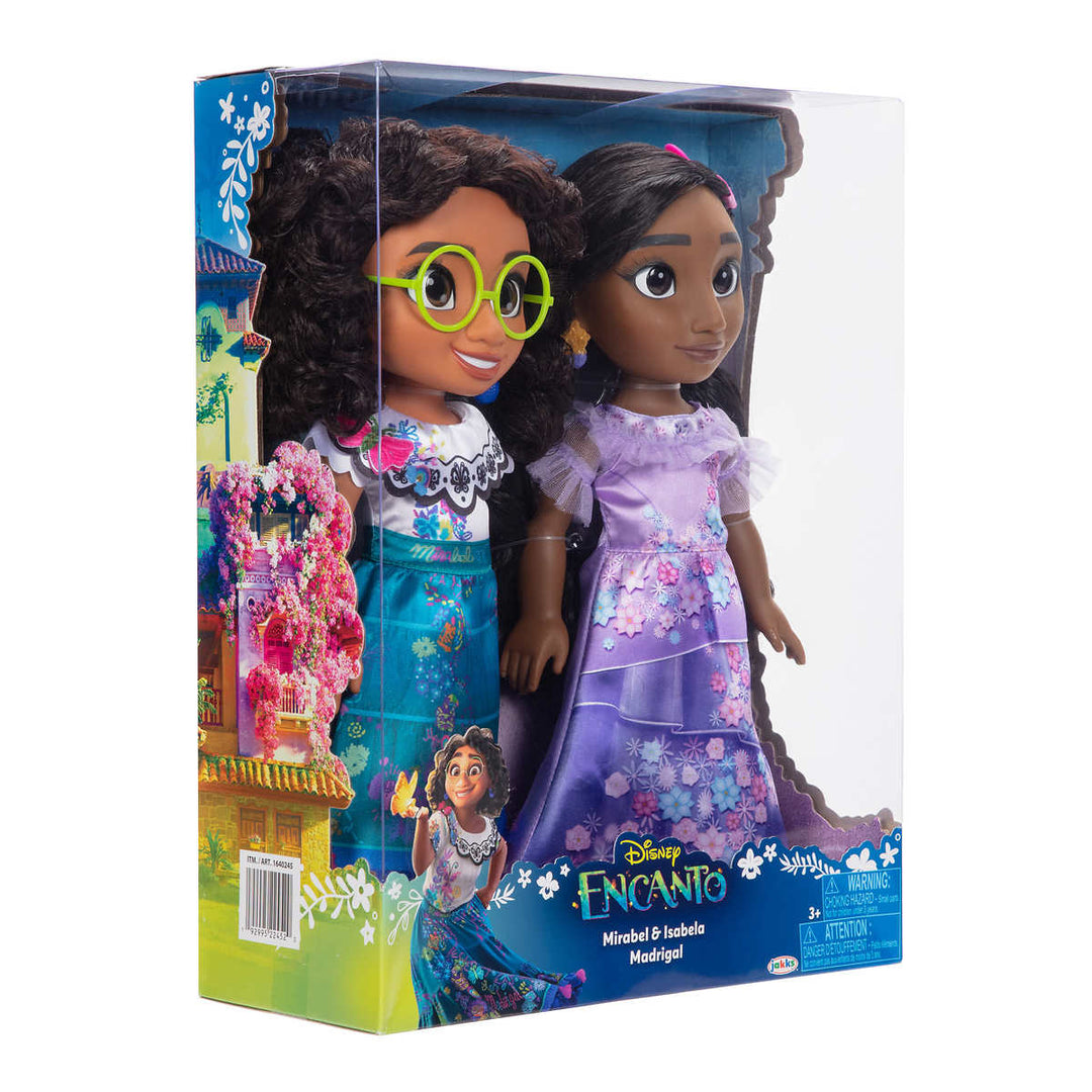 Disney - Encanto, Mirabel and Isabela Doll Set, Set of 2 