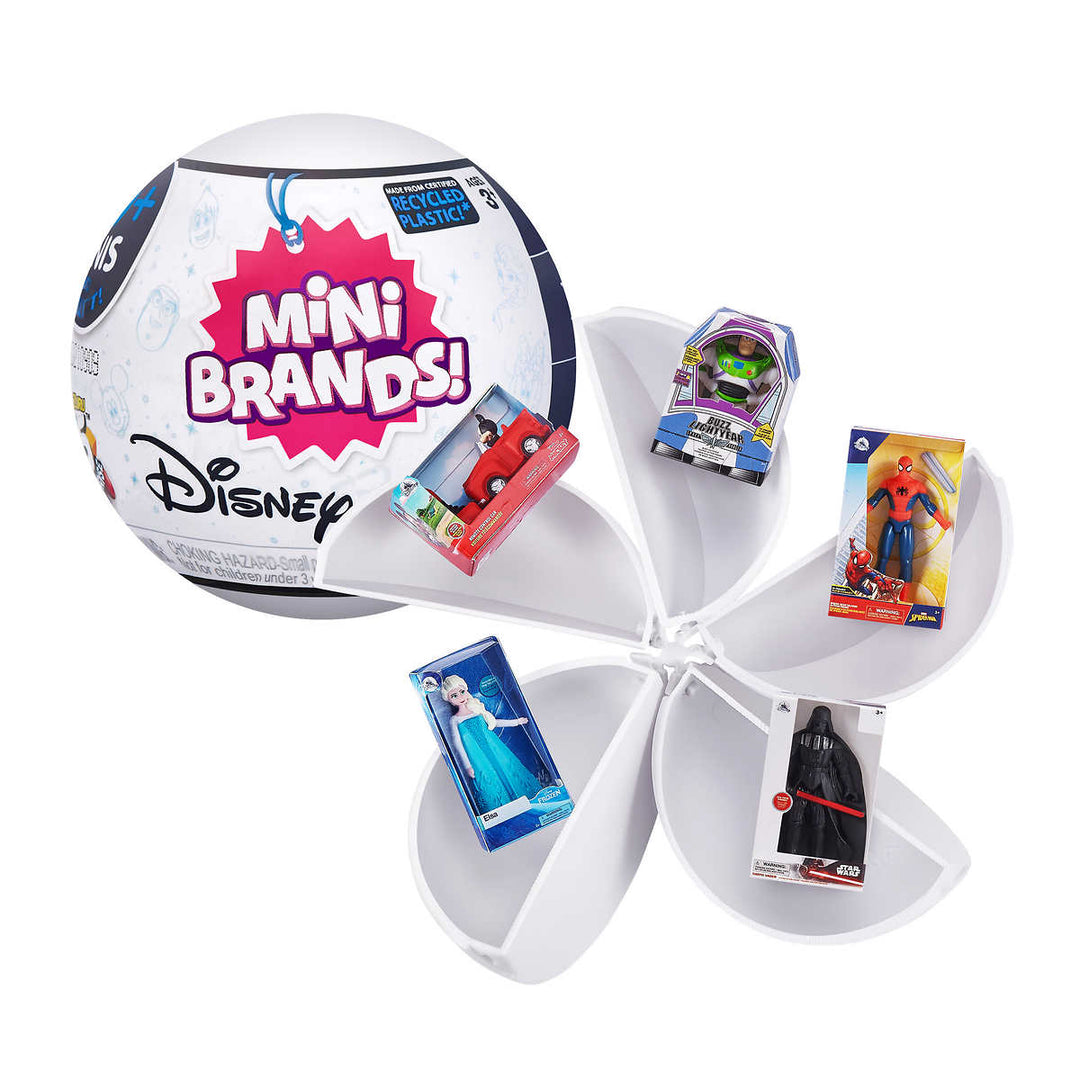 Disney - Disney Store Surprise 5-Pack with 3 Capsules