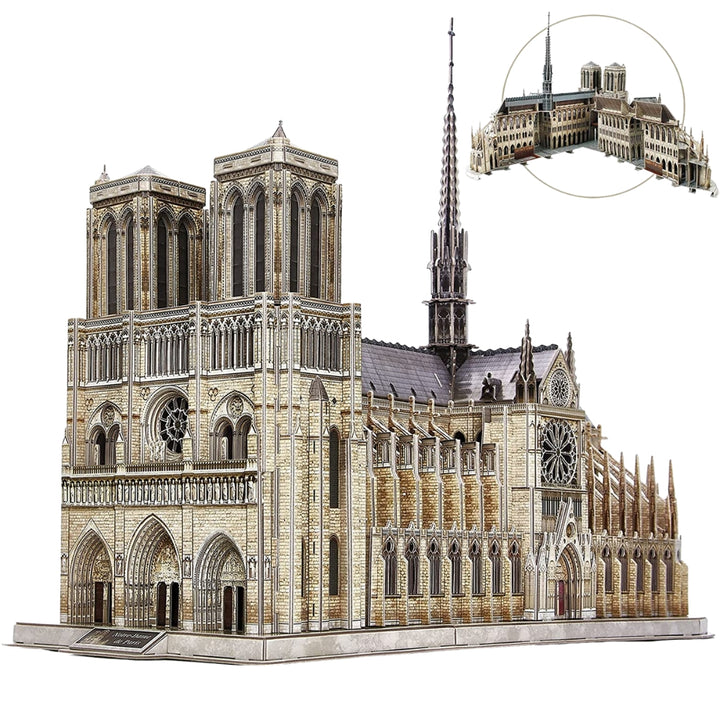 4D Puzz - Casse-tête 3D - Notre Dame de Paris