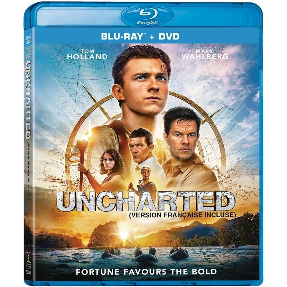 Uncharted Movie Blu-ray