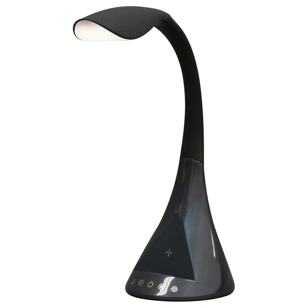 UltraBrite - Modern Style LED Desk Lamp with Wireless Charging