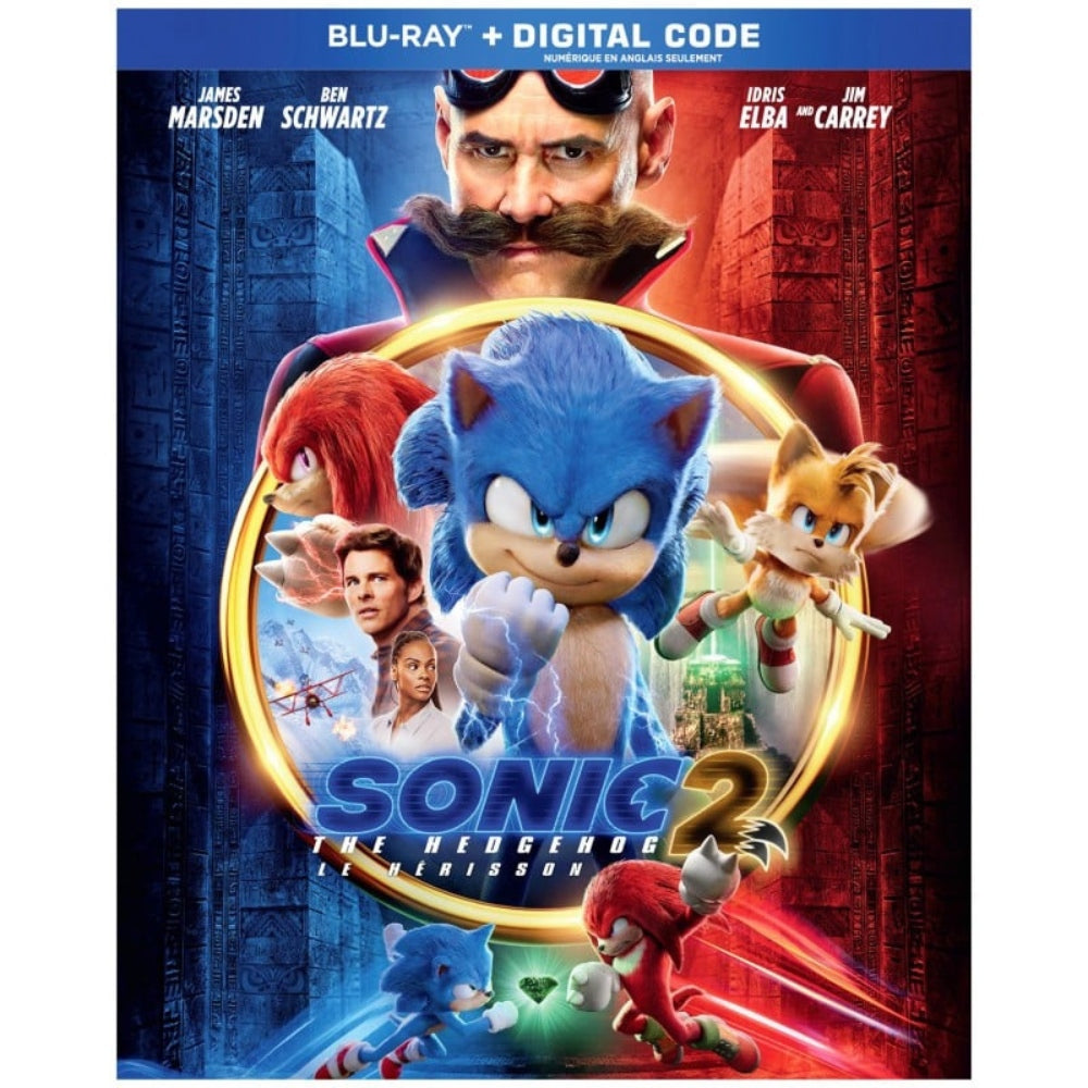 Sonic the Hedgehog 2 - Blu-ray + Digital Code