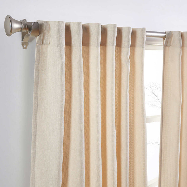 Silk Home Ecologee Turell - Paire de panneaux de fenêtres obscurcissant