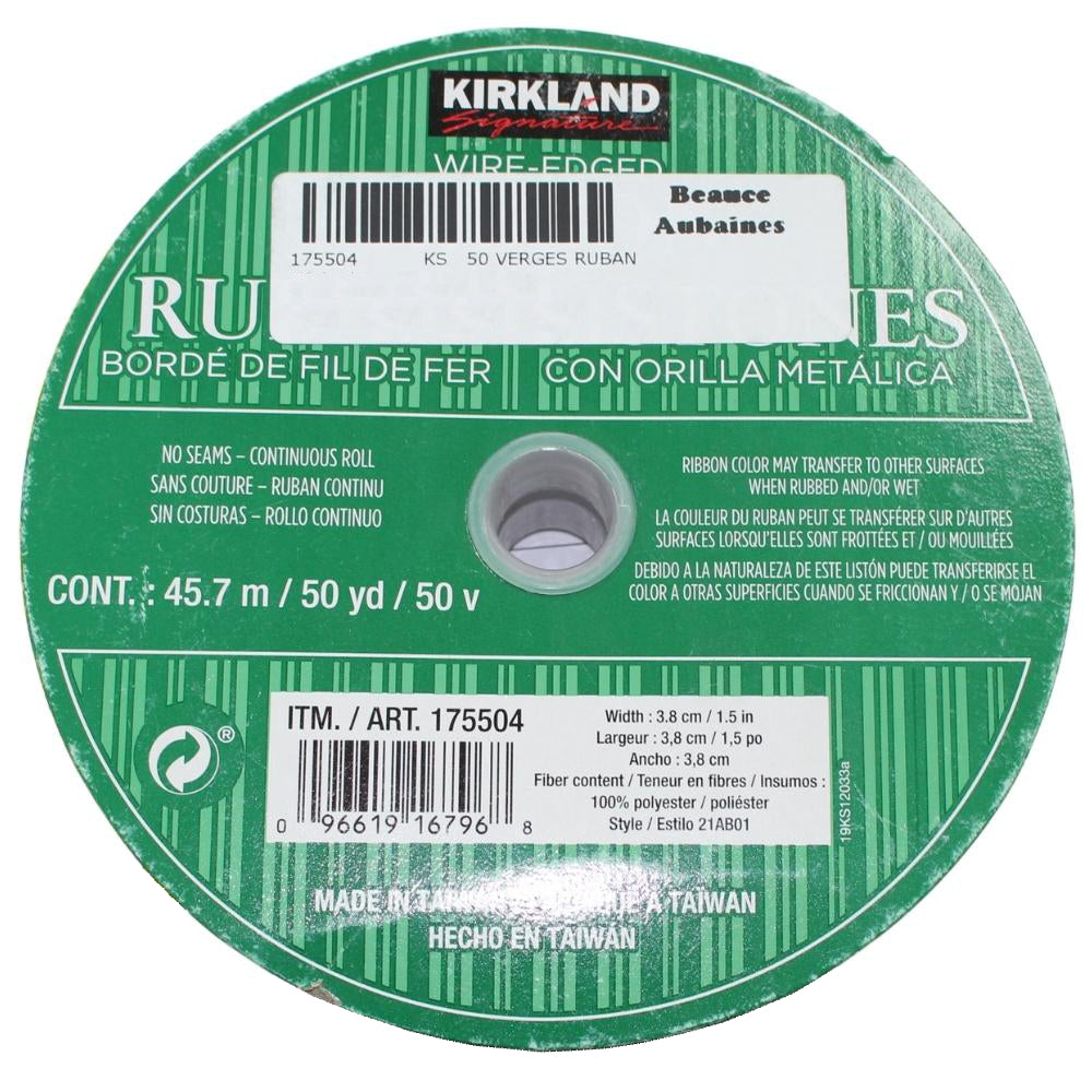 Kirkland Signature Wire-Edged Ribbon – CHAP Aubaines