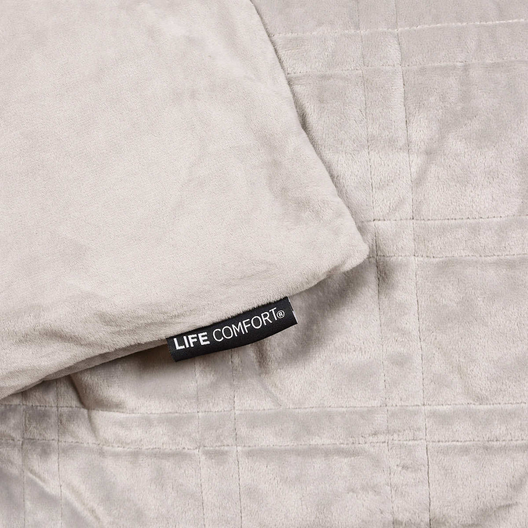 Life Comfort - Couverture lestée 6.8 kg (15 lb) avec housse amovible
