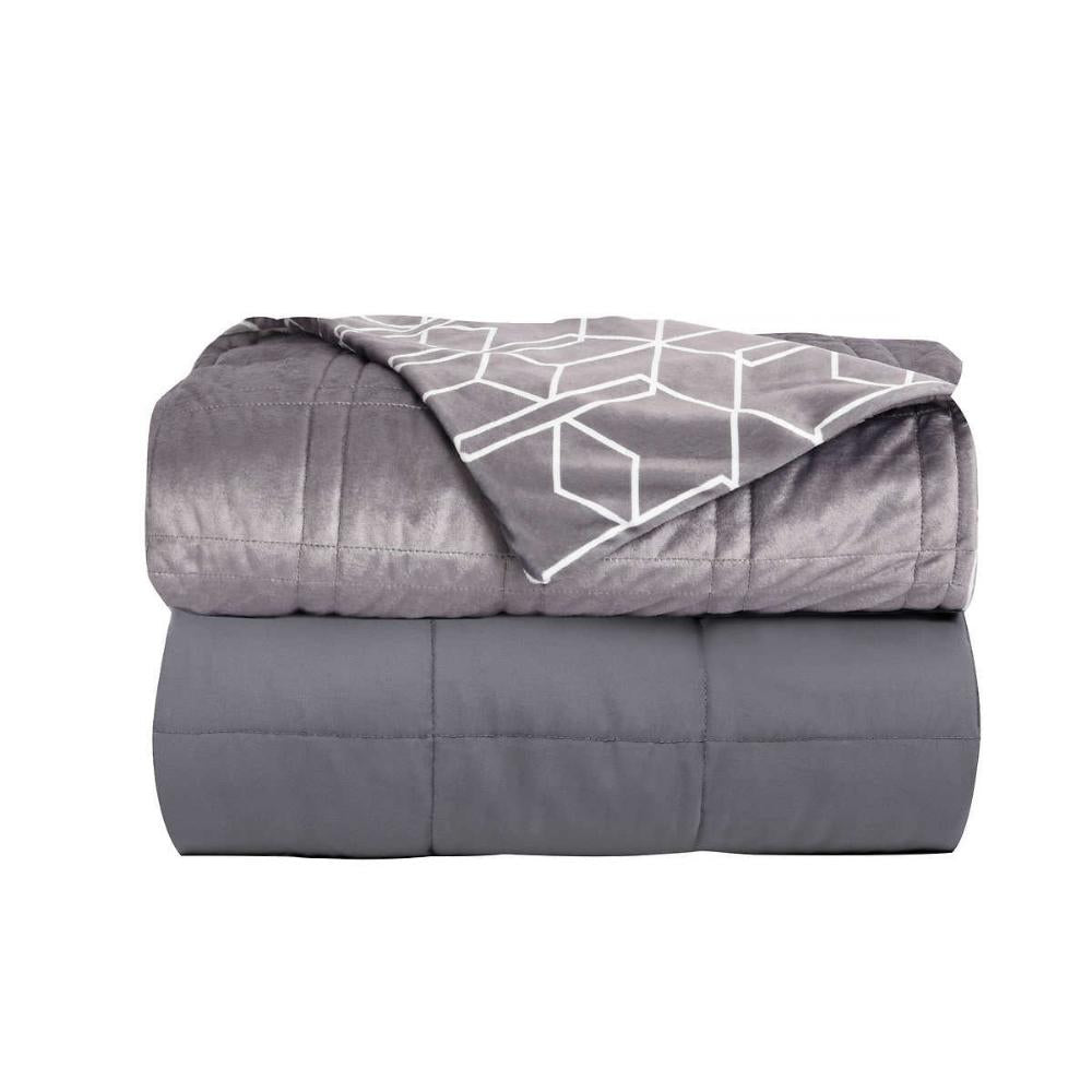 Life Comfort - 6.8 kg (15 lb) weighted blanket with removable cover