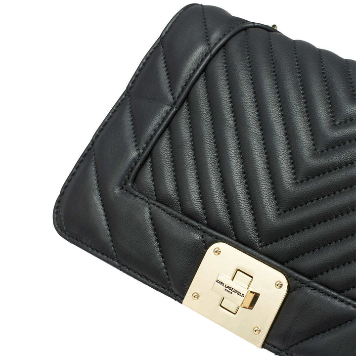 Karl Lagerfeld – Shoulder bag in genuine leather model “Lara”