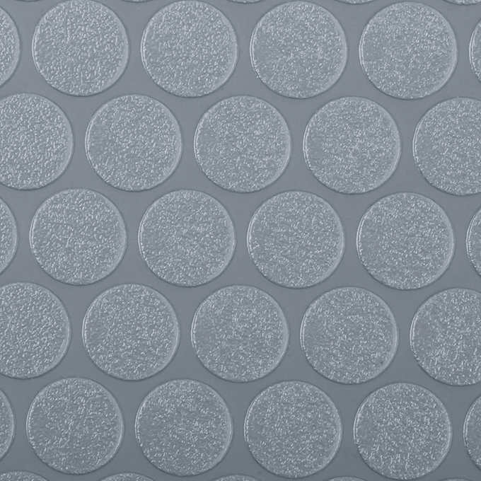 G-Floor - Revêtement de sol gris ardoise en rouleau de 8,5 pi × 24 pi
