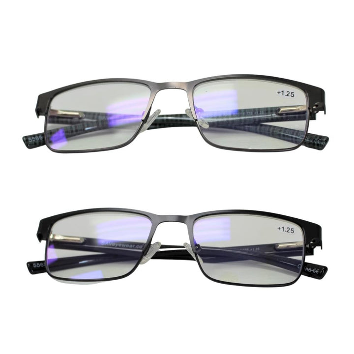 SAVEyewear - Set of 2 computer reading glasses - protection against harmful blue light