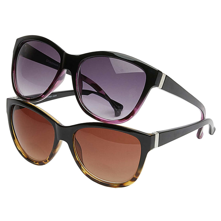 Innovative Sunglasses Reading Glasses, 2 Pack, +2.00