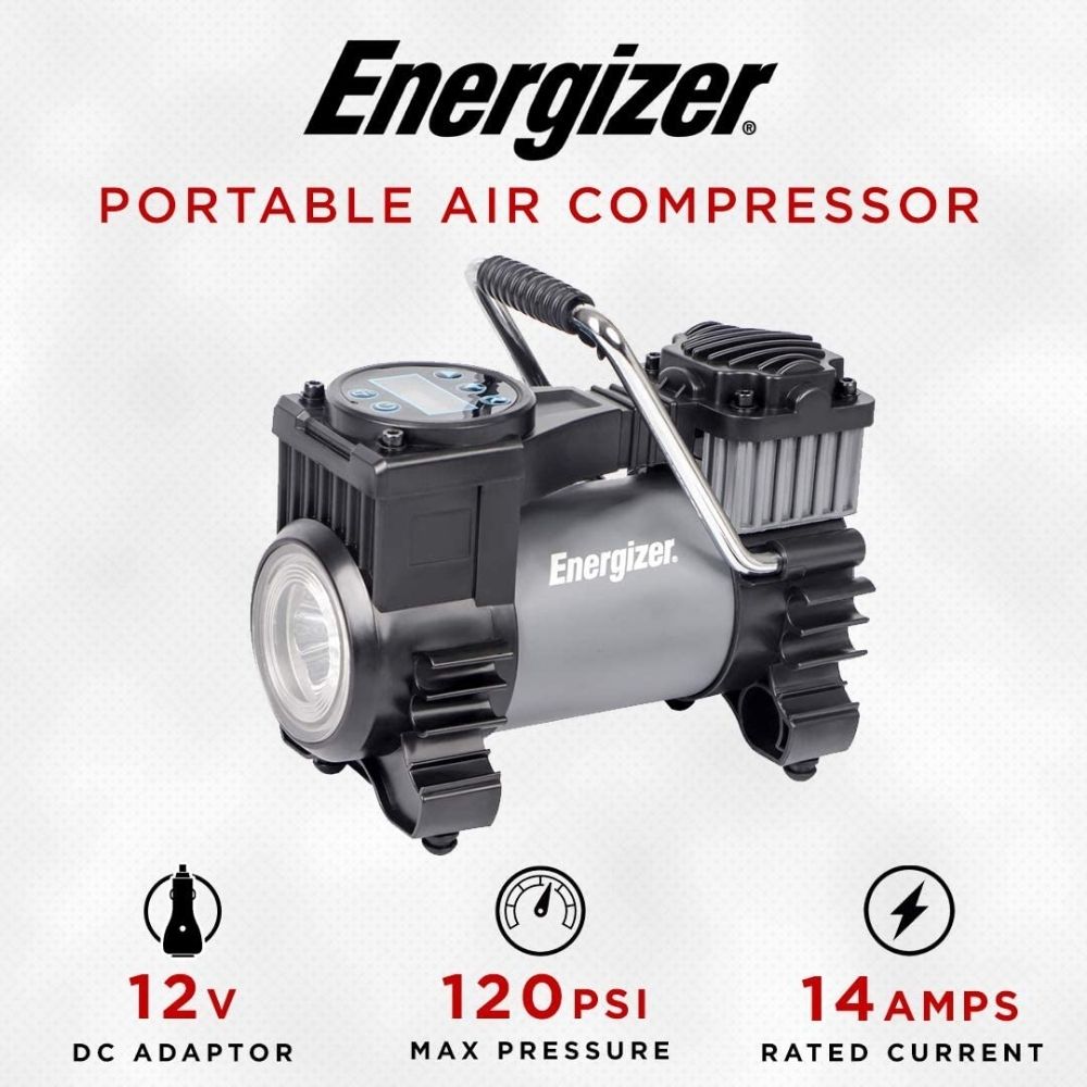 Energizer - Compresseur à air portatif
