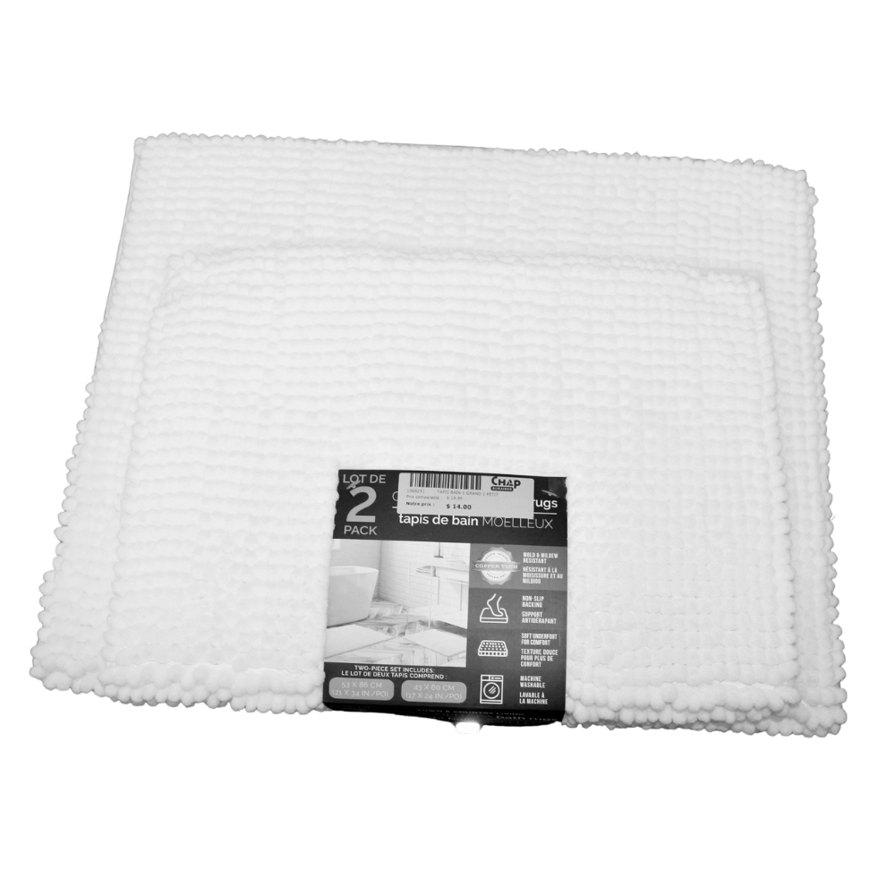Town &amp; Country - Spa Bath Mat - 2 Pack