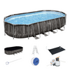 Bestway Power Steel Above Ground Oval Pool Set
