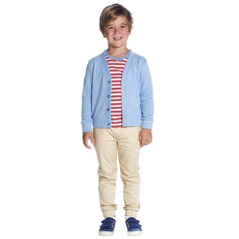 Andy &amp; Evan - 3 piece set with cardigan for children