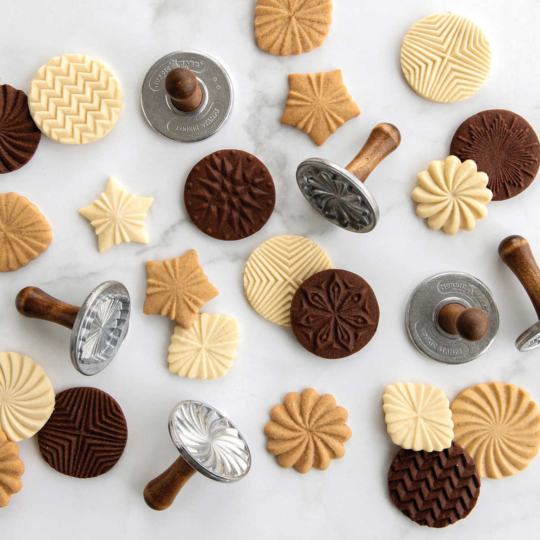 Nordic Ware - Cookie Stamp Set, 9-piece