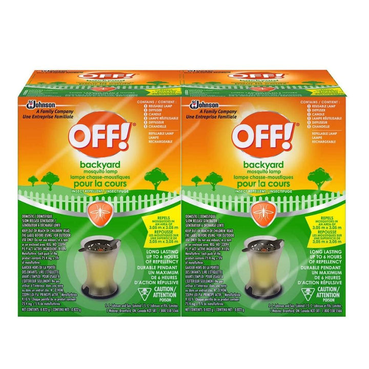 OFF! - Mosquito repellent lamps - 1 pack of 2 lamps