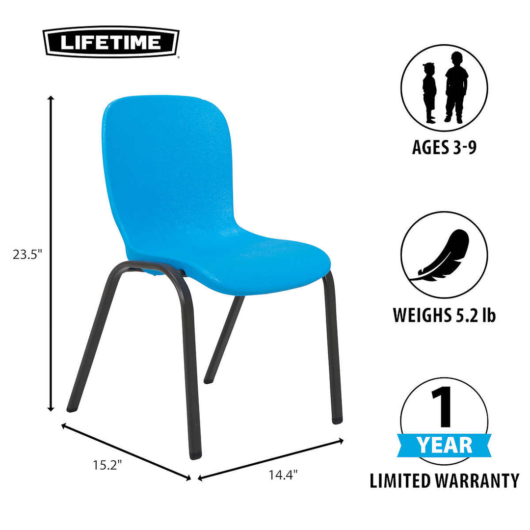 Lifetime - Chaise empilable