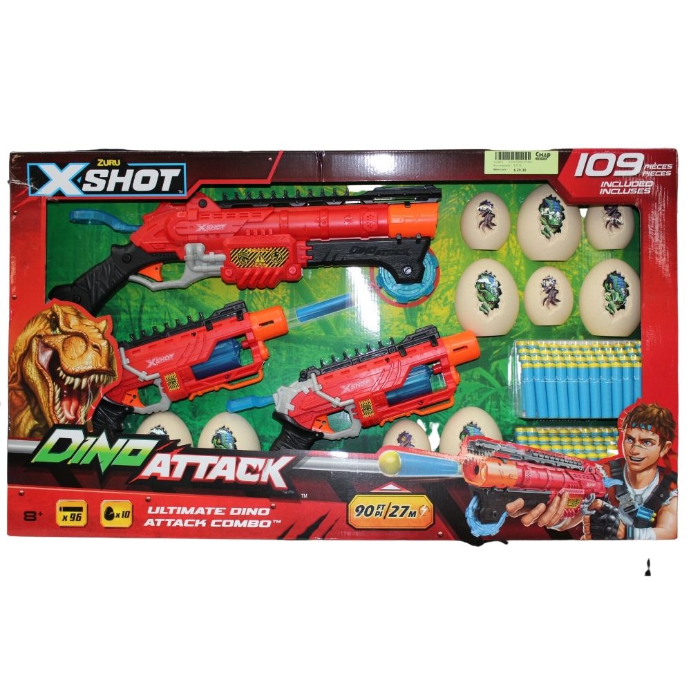 X-Shot- chasseur de griffes d'attaque de dino