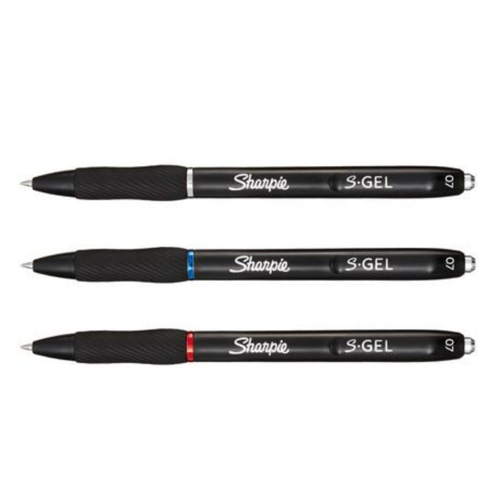 Sharpie - S-Gel, pointe moyenne (0,7 mm), couleur assortie