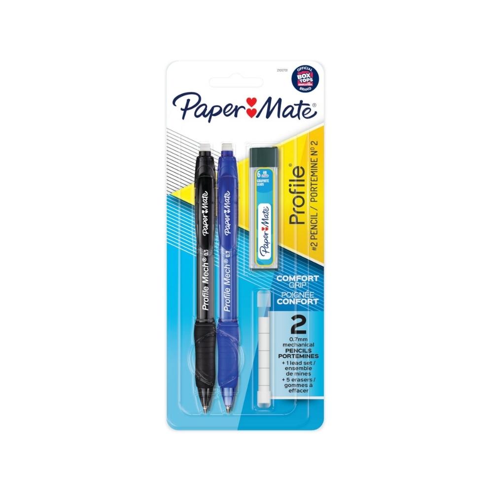 Paper Mate - Profile Mech - Mechanical Pencil Set, #2 0.7mm Pencil Lead