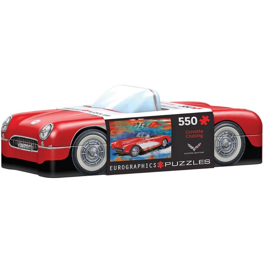 Eurographics - 550 Piece Puzzle Box (Corvette Cruising)