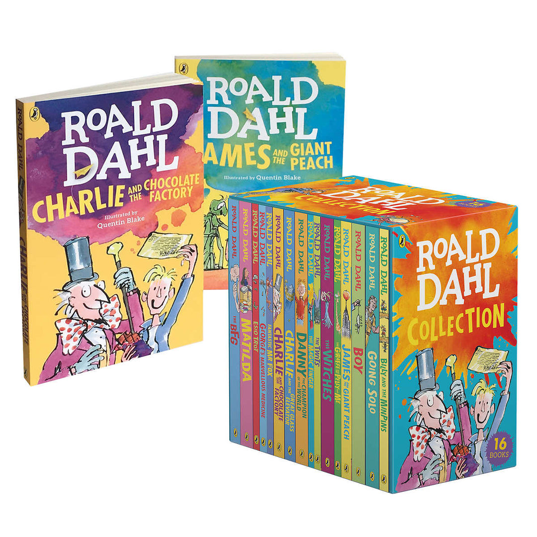Roald Dahl - Coffret de 16 Livres