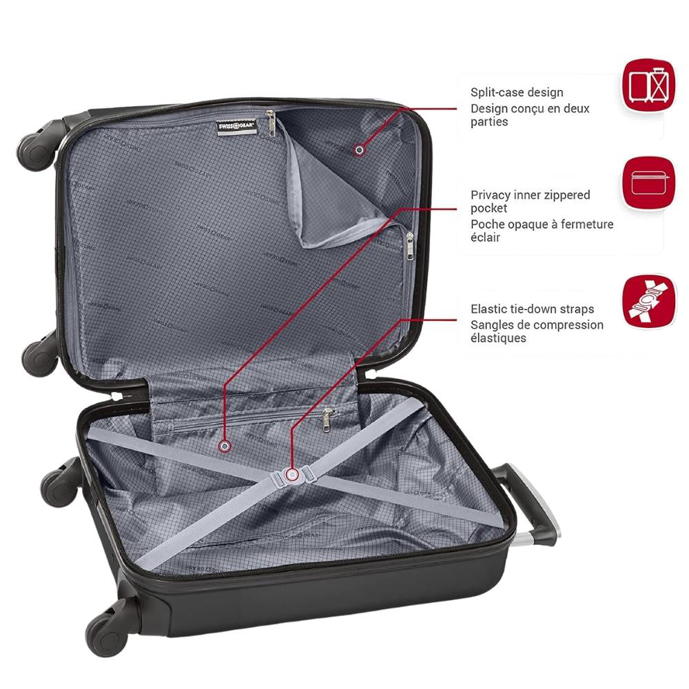 Swiss Gear - Sion Titanium Collection Hardside Cabin Suitcase
