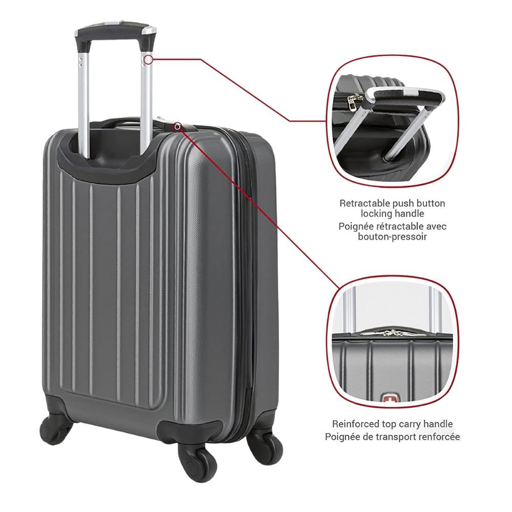 Swiss Gear - Sion Titanium Collection Hardside Cabin Suitcase