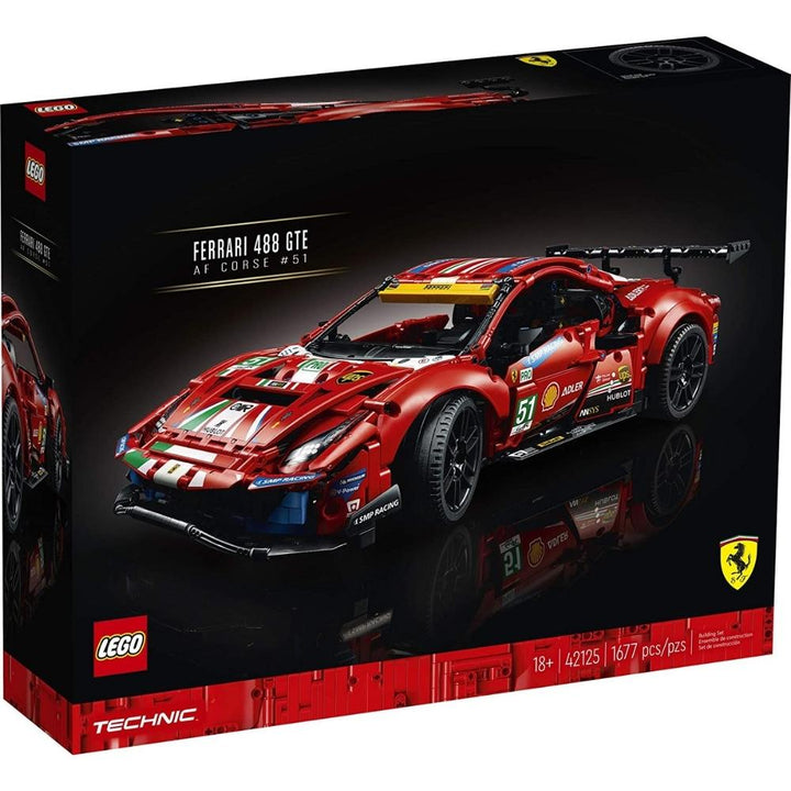 LEGO 42125 Technic Ferrari 488 GTE Building Set 
