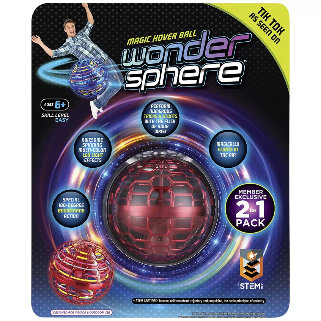 Wonder Sphere -  Ensemble de 2 balles volantes Magic Hover