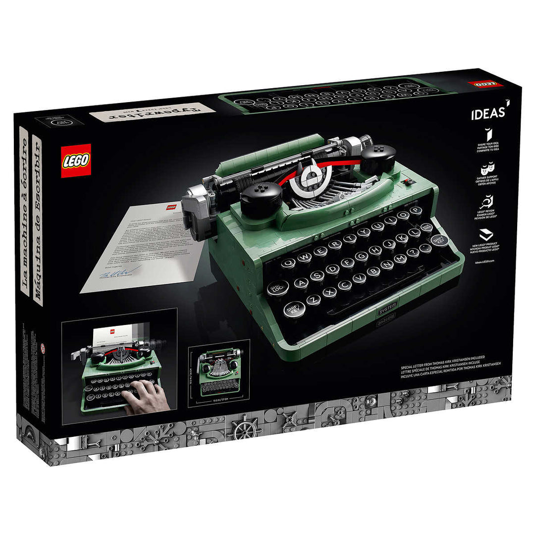LEGO - Machine à écrire - 21327