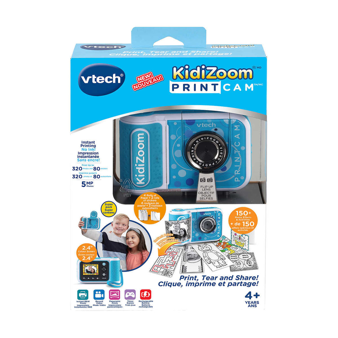 VTech - KidiZoom PrintCam with Bonus Paper Refill