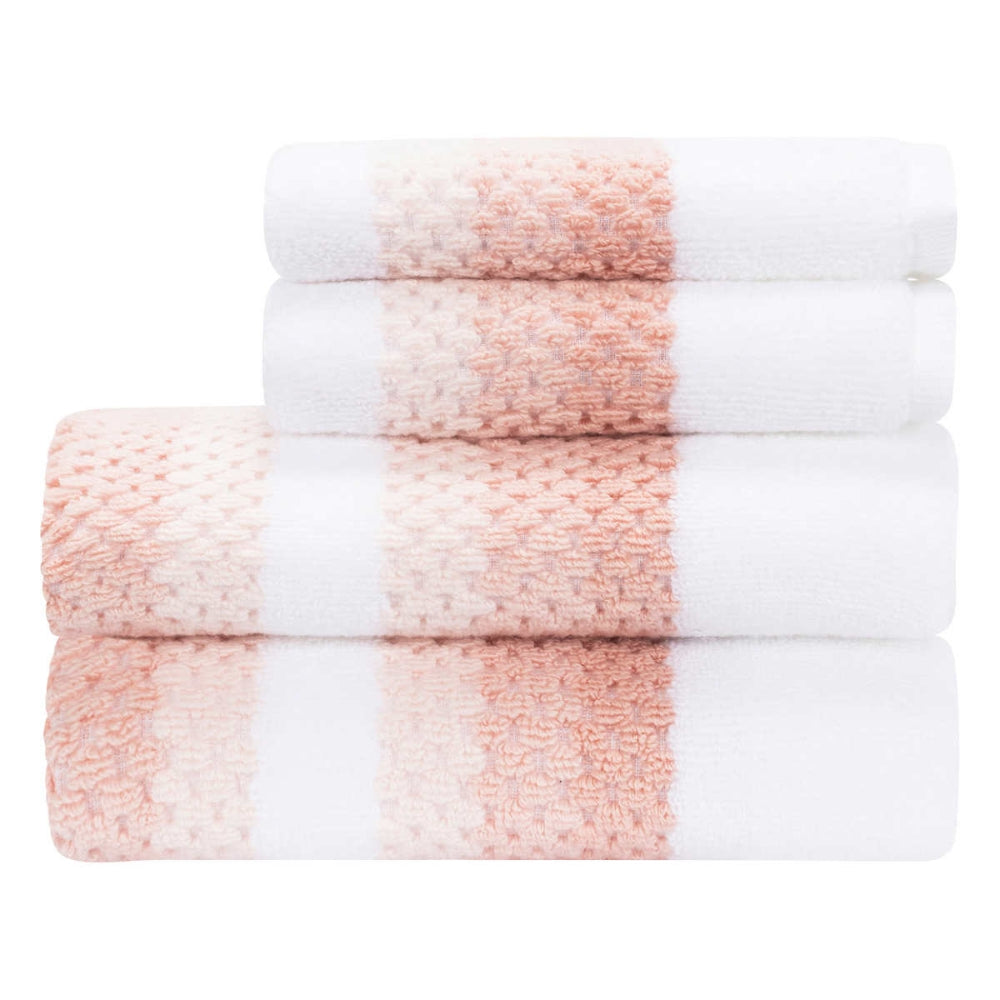 Caro Home - Bolivia hand towels and washcloths, 4 pieces