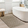Blossom and Vines Cotton Bath Rug