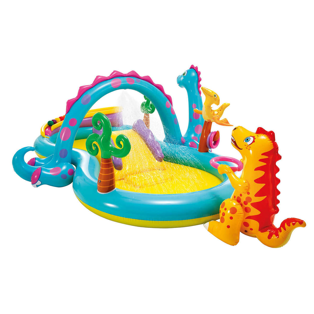 Intex - Dinoland inflatable water game
