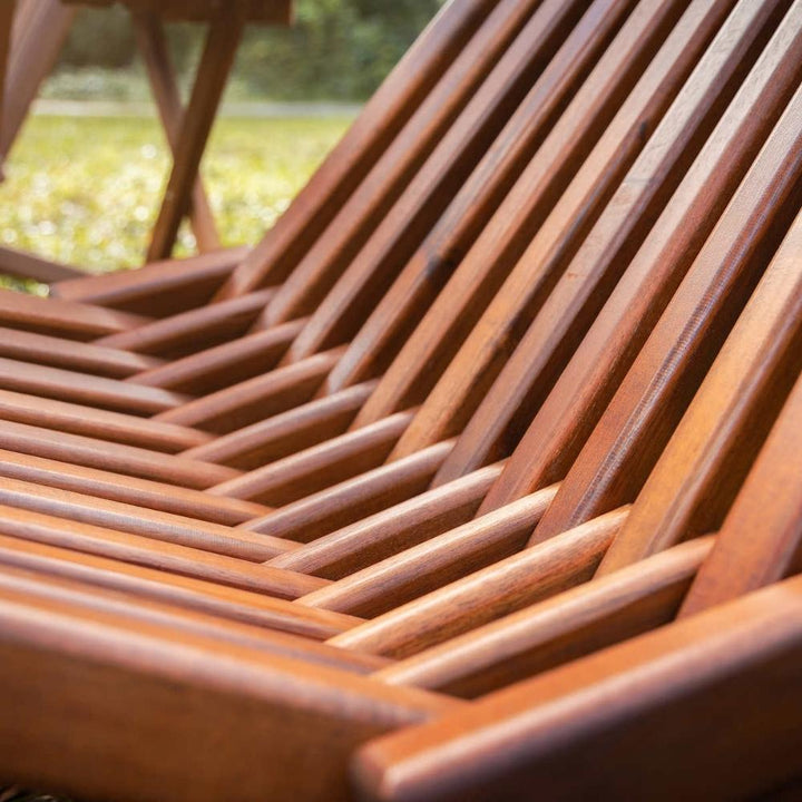 Melino - Chaise pliante en bois