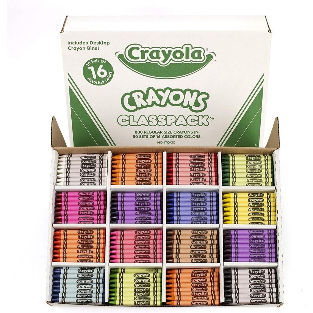 Crayola - Wax crayons Classpack 800 crayons 