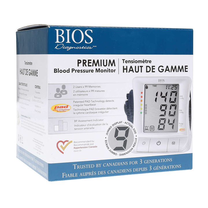 BIOS Diagnostics - Tensiomètre automatique