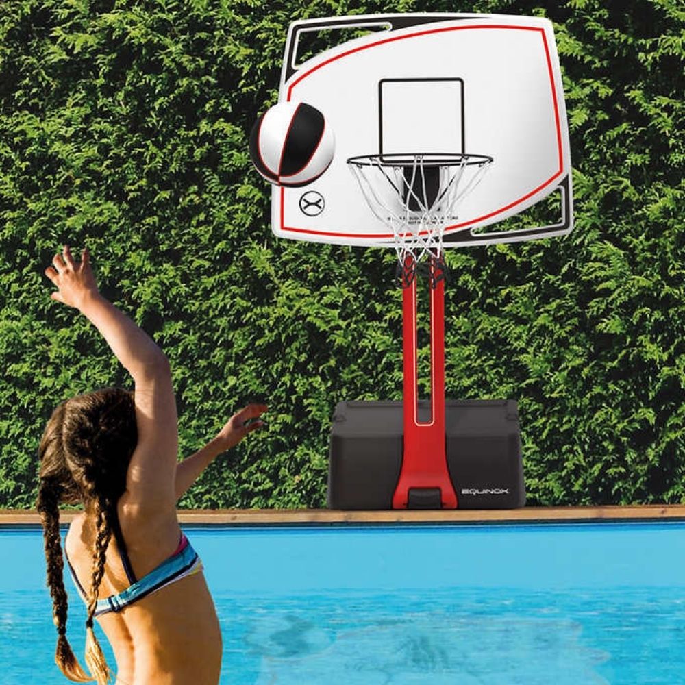 Equinox - Ensemble de basketball et de volleyball pour piscine
