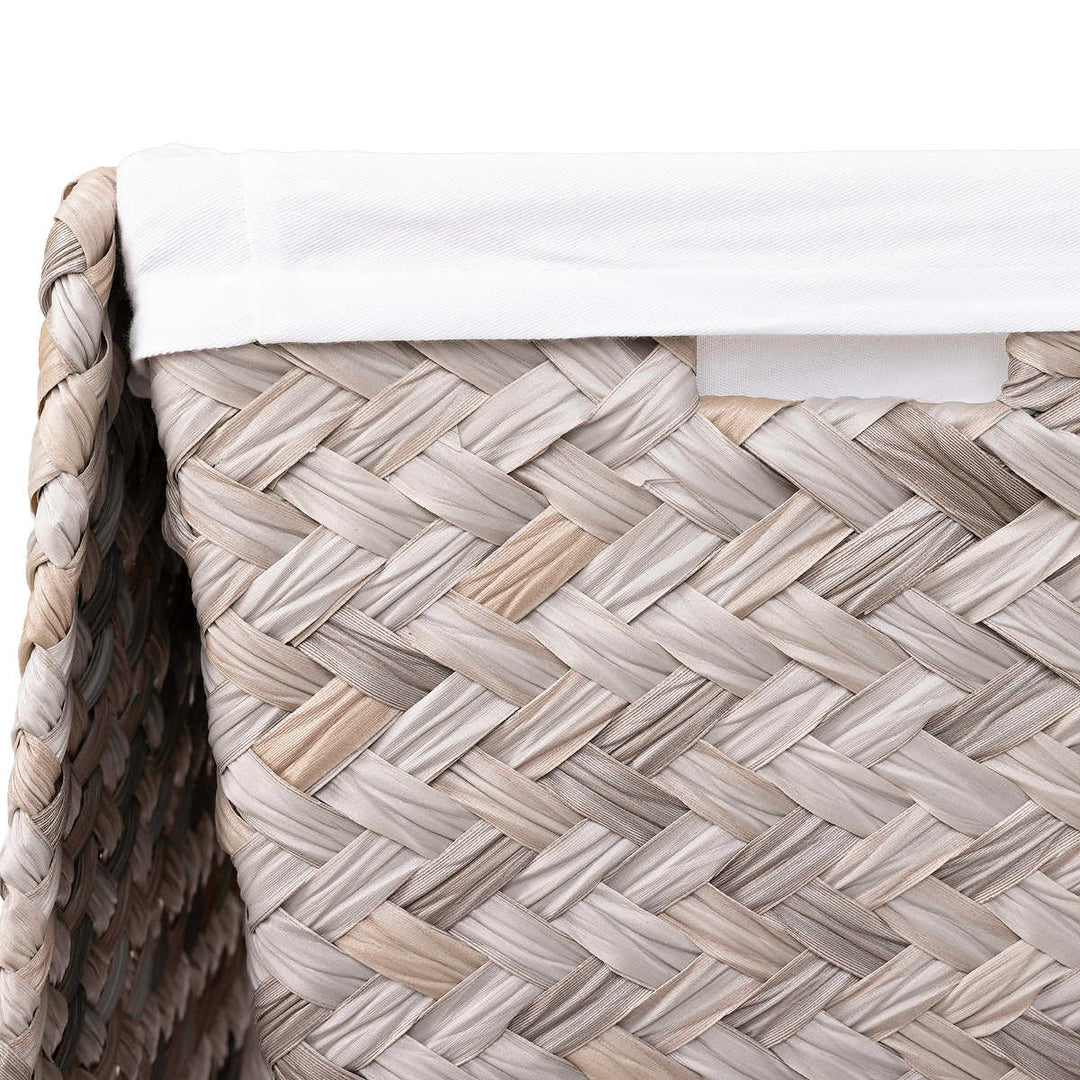 Seville Classics - Zigzag Pattern Laundry Hamper